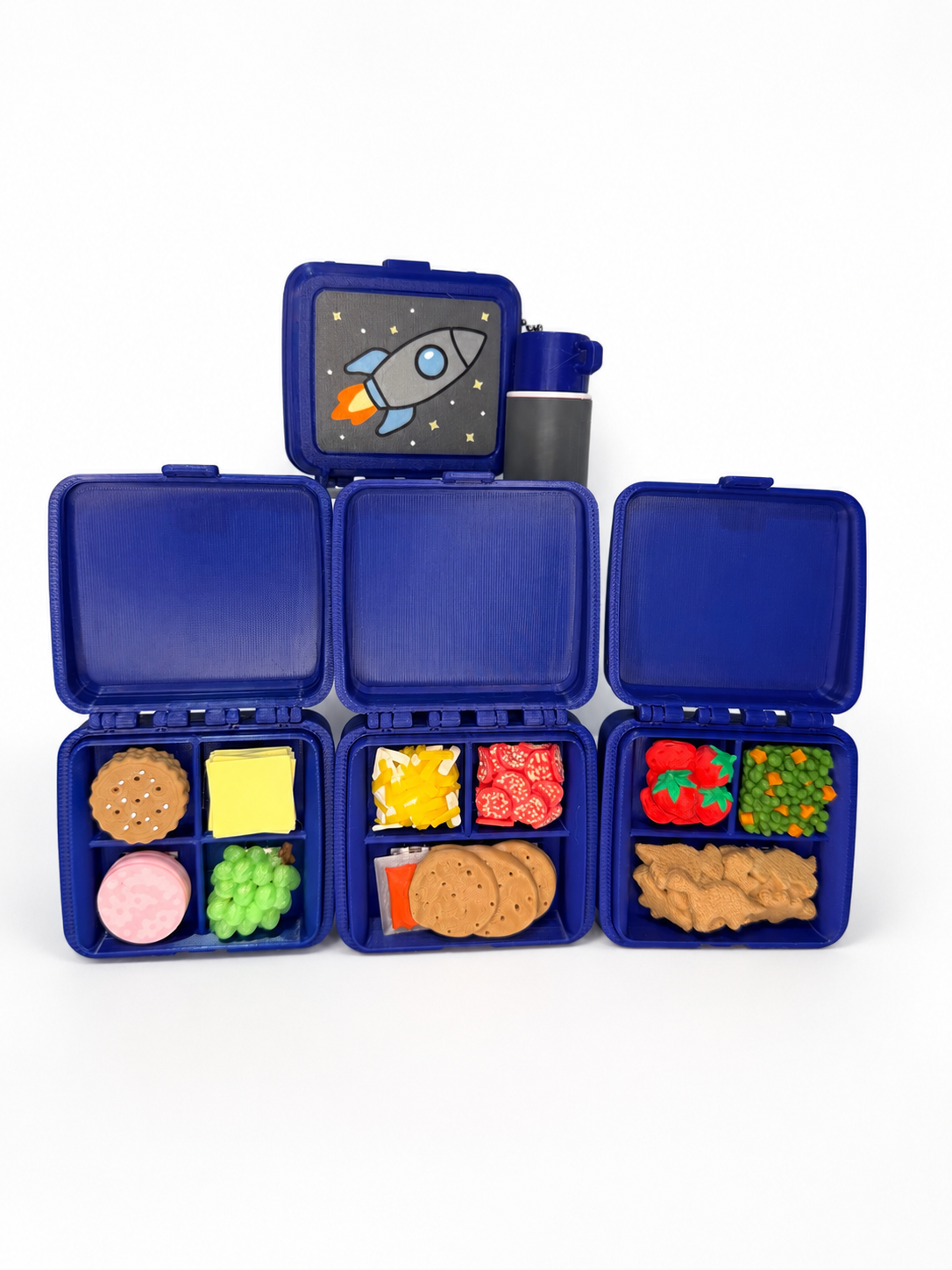 Rocket Retro Lunch Box