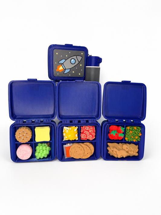 Rocket Retro Lunch Box