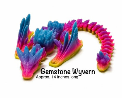 UV Reactive Dragons & Snakes