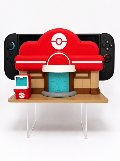 Pokémon Center-Inspired Switch Dock Cover