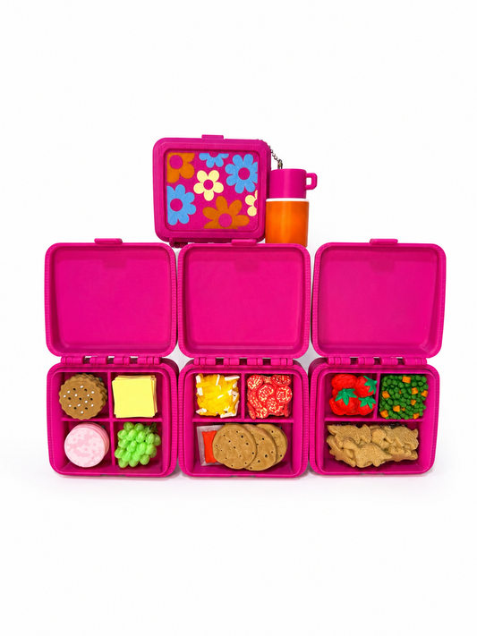 Flower Retro Lunch Box