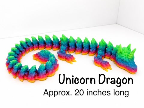 UV Reactive Dragons & Snakes