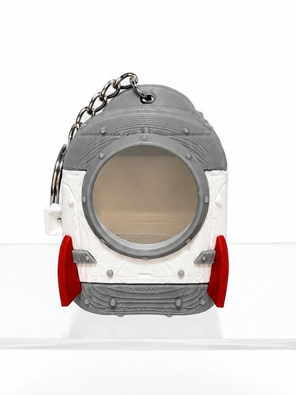 Adopt-a-Cat Backpack Keychain