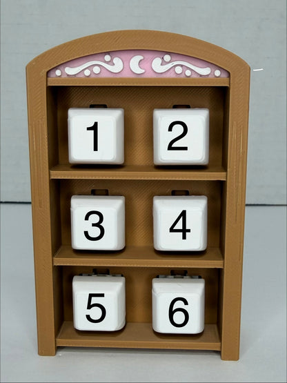 Full Library Shelf - 6 Clickers